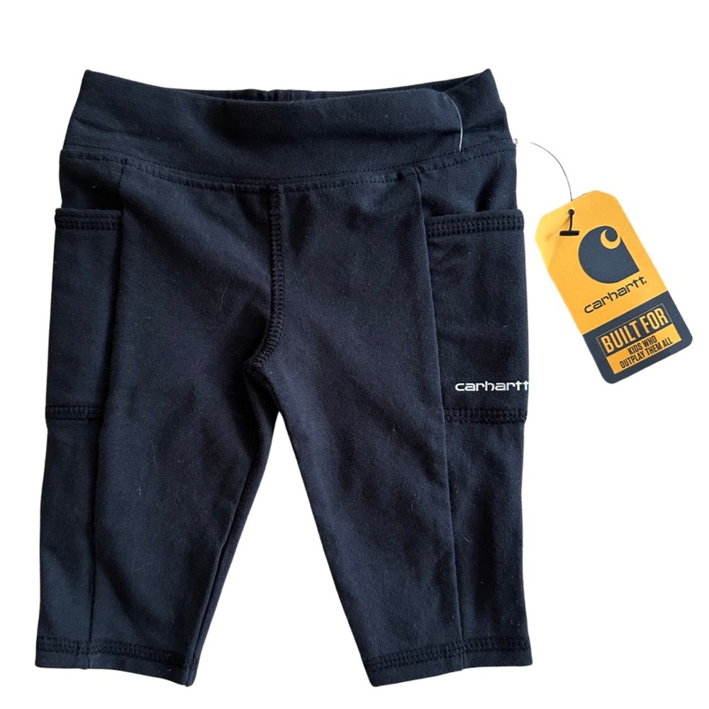 Carhartt cotton black baby leggings